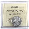 Image 2 : 25-cent 1947 Dot ICCS Certified MS-63. Nice white high grade example of a scarcer variety.