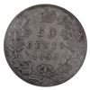 Image 3 : 50-cent 1892 Obv.4 in F-VF condition. Coin has a light soft grey tone throughout with some medium to