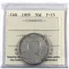 Image 1 : 50-cent 1909 ICCS Certified F-15.