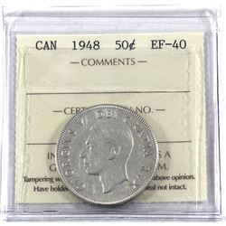 50-cent 1948 ICCS Certified EF-40