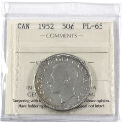 50-cent 1952 ICCS Certified PL-65.