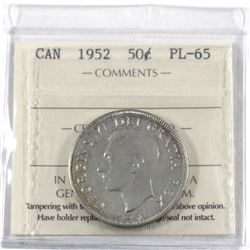 50-cent 1952 ICCS Certified PL-65.