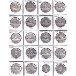 Estate Lot of 31x Silver Dollars 1935-1967!! Worth a good Look!