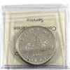 Image 2 : Silver $1 1947 Pointed 7 with Dot ICCS Certified AU-55