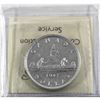Image 2 : Silver $1 1947 Pointed 7 with Dot, Triple HP ICCS Certified AU-55. An eye catching example of this s