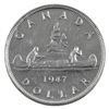 Image 3 : Silver $1 1947 Pointed 7 with Dot, Triple HP ICCS Certified AU-55. An eye catching example of this s