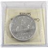 Image 2 : Silver $1 1947 Maple Leaf ICCS Certified MS-63. A nice mint state example of this Key Date coin.