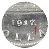 Image 5 : Silver $1 1947 Maple Leaf ICCS Certified MS-62. With only 10% higher mintage to the 1948, the Maple
