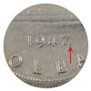 Image 5 : Silver $1 1947 Maple Leaf ICCS Certified EF-40 Great mid-grade coin.