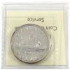 Image 2 : Silver $1 1948 ICCS Certified MS-60! *Key Date* Bright Lustrous coin with soft hints of Golden tones