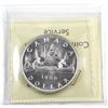 Image 2 : Silver $1 1960, ICCS Certified PL-66 Heavy Cameo! A Blast white mirror coin with near flawless field
