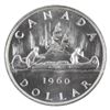 Image 3 : Silver $1 1960, ICCS Certified PL-66 Heavy Cameo! A Blast white mirror coin with near flawless field