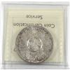 Image 2 : Silver $1 1964 ICCS Certified MS-65. Lightly toned over frosted white fields.