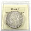 Image 2 : Silver $1 1966 ICCS Certified MS-65. Bright coin with soft satin fields.