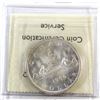 Image 2 : Silver $1 1966 Large Beads ICCS Certified MS-65. A choice coin with clean fields.