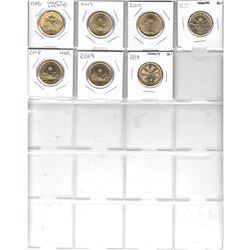 Estate Lot of 83x Canadian Dollars from 1968-2019. Near complete set, UNC's, Proof and PL's!