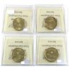 Image 2 : Loon $1 2016, 2017 Canada 150, 2017 Toronto Maple Leaf & 2018 ICCS Certified MS-66. 4pcs