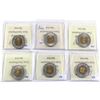 Image 2 : $2 1999 Nunavut, 2000 Knowledge, 2001, 2003 Old Effigy, 2004, & 2005 ICCS Certified MS-65. 6Pcs.