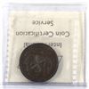 Image 2 : Token 1844 Bank of Montreal Half Penny, Br# 527, CH# PC-1B3 Heavy Trees Short Nose ICCS Certified AU