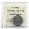 Image 2 : Test Token TT-25.6B, 25-cent 1965 ICCS Certified MS-64! A scarce token, originally produced by the R