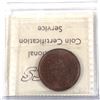 Image 2 : Token Gagnon & Cie, St. Roch Quebec, BR# 571 ICCS Certified MS-63. Nice Red coin with lots of Mint L