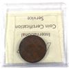 Image 2 : Token P.E.I Ship Colonies & Commerce, BR# 997. Lees 31 ICCS Certified MS-60