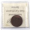 Image 2 : Token Chess Club BR# 587 ICCS Certified MS-62. Lustrous light brown with hints of original red throu