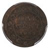 Image 3 : Error 1859 Canada 1-cent N9, Struck 5% off Center PCGS Certified VF-20 (coin is struck closer to 10-