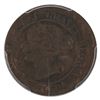 Image 4 : Error 1859 Canada 1-cent N9, Struck 5% off Center PCGS Certified VF-20 (coin is struck closer to 10-