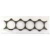 Image 1 : 25-cent Planchet Strip of 4 Complete Punches and 2 Partial (End) Circles. Strip is magnetic and weig