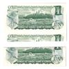 Image 3 : BC-46a 1973 Bank of Canada $1, Lawson-Bouey Folding and Cutting Error E24-iii, PMG Certified GUNC-65