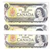 Image 4 : BC-46a 1973 Bank of Canada $1, Lawson-Bouey Folding and Cutting Error E24-iii, PMG Certified GUNC-65