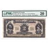 Image 1 : DC-22a-I 1914 Dominion Of Canada $2, Series F, Curved "Will Pay", Various-Boville with Hyphen. S/N: