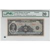 Image 1 : BC-4 1935 Bank of Canada French $2, Osborne-Towers, S/N:792482/F PMG VF-20.