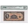 Image 1 : BC-6 1935 Bank of Canada French $5, Osborne-Towers, S/N: F062769-B PMG Certified VF-25 (rust). Note: