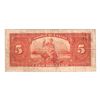 Image 4 : BC-6 1935 Bank of Canada French $5, Osborne-Towers, S/N: F062769-B PMG Certified VF-25 (rust). Note: