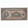 Image 3 : BC-14 1935 Bank of Canada $50, French, Osborne-Towers, S/N: 04156/F PMG VF-20. *Rare Note*