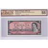 Image 1 : BC-38cA 1954 Bank of Canada Modified Replacement $2, Bouey-Rasminsky S/N: *A/G0320587, BCS Certified