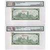 Image 2 : BC-45aS & BC-45bS. 1967 $1 Matching SPECIMEN Bank Note Set (#187+). Both PMG Certified CUNC-64 EQP!