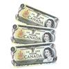 Image 1 : BC-46a-N5-iv 1973 Bank of Canada $1 Lawson-Bouey Low Serial Number Consecutive GM0000429-31 UNC+. 3p