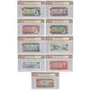 Image 1 : Set of 9 Matching SPECIMEN Notes of the 1969-1979 Multicolour Issues (Set #538) All BCS Certified Ch