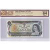 Image 1 : BC-46a-N5-iv 1973 Bank of Canada $1, Lawson-Bouey, Low Serial Number GM0000435, BCS Certified CUNC-6