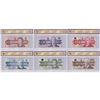 Image 2 : Set of 6 Matching SPECIMEN Notes of the Birds of Canada Issue (Set# 0336) All BCS Certified UNC-60 t