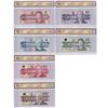 Image 2 : Set of 6 Matching SPECIMEN Notes of the Birds of Canada Issue (Set# 0911) All BCS Certified UNC-60 t