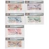 Image 2 : Set of 6 Matching SPECIMEN Notes of the Birds of Canada Issue (Set#0990) All PMG Certified Choice UN