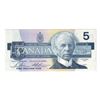 Image 3 : BC-56cA 1986 Bank of Canada Replacement $5, Bonin-Thiessen, S/N: FNX8304464, PMG Certified Choices U