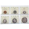 Image 1 : 1937 Canada 6-coin Matte Specimen Set ICCS Certified SP-65 & SP-66! RARE!