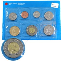 1999 Canada 'Mule Variety' Nunavut Proof Like Set.