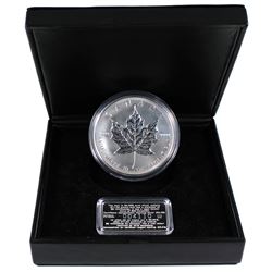 RCM Issue: 1998 10oz 10th Anniversary of the Silver Maple Leaf Fine Silver Coin with Sterling Silver