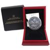 Image 1 : RCM Issue: 2013 $50 Silver Maple Leaf 25th Anniversary 5oz Fine Silver Coin (TAX Exempt). Outer box